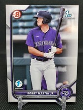2022 Bowman 1st First Edition Baseball #43 Robby Martin Jr. Rockies Colorado 