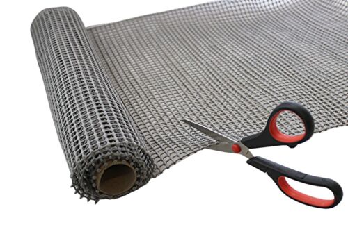 Anti-Slip Grip Liner Mat Non Skid - Shelf and Drawer Liner 18" x 47" Gray - Picture 3 of 10
