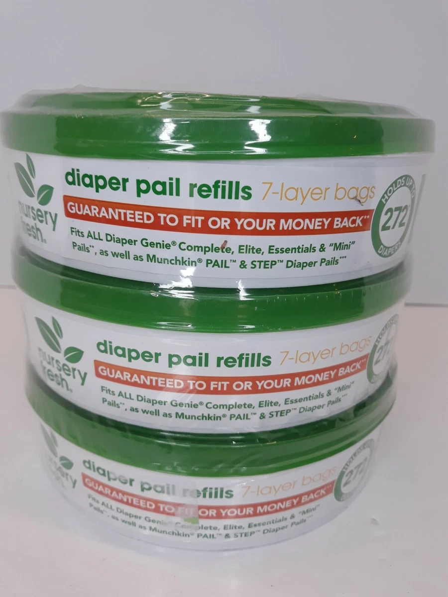 Nursery fresh diaper store pail refills