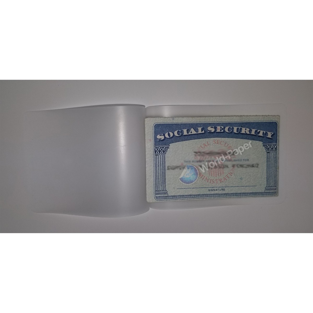 Credit Card Laminating Pouches 3 Mil 2.63 x 2.85 Laminator Sleeves Qty 500