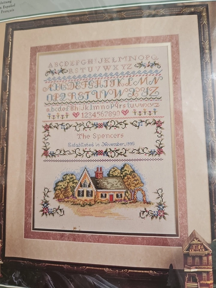 Heritage Collection Elsa Williams The Cottage Sampler Counted Cross Stitch 03215 - Image 4 of 4