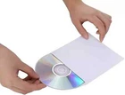 10 Count CD DVD Disc Paper Sleeves Envelope Window Flap 80g SHIPS FREE!!