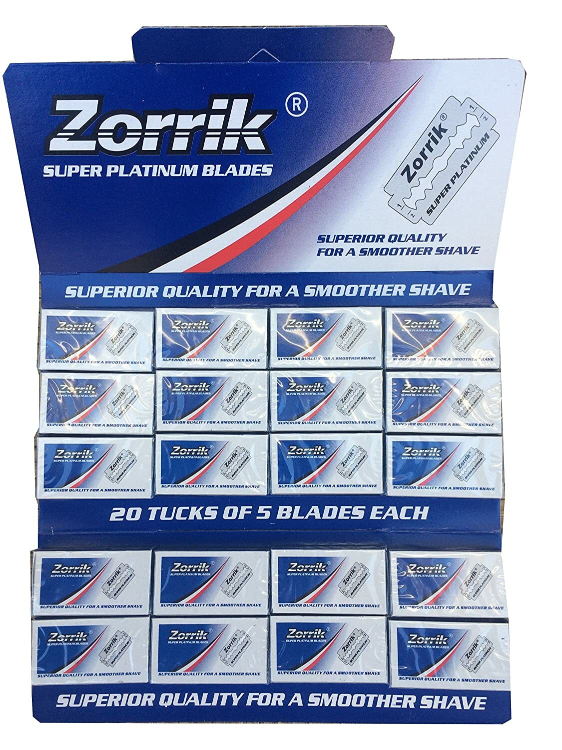 Zorrik Double Edge Shaving Blades eBay