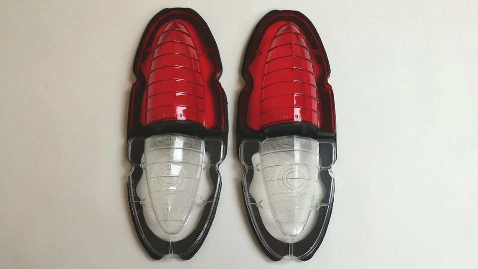 Chevrolet Belair 210 150 1954 luz trasera lente de respaldo con junta juego de 6 piezas Foto 3 de 4