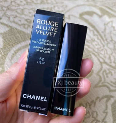 New Chanel Rouge Allure Velvet Luminous Matte Lipstick ~62 Libre