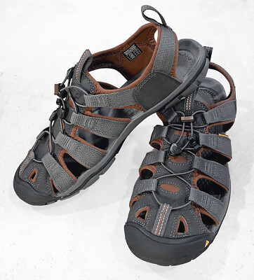 KEEN Clearwater CNX Lightweight Waterproof Bungee Lace Sandals Men's Snug 15 NEW