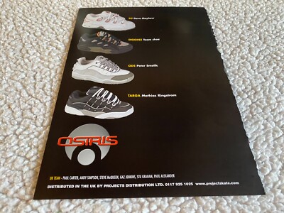 PSK7 SKATEBOARDING BILD/ANZEIGE 11X8'' OSIRIS SCHUHE _ D3. DIGGINZ. ODS. TARGA