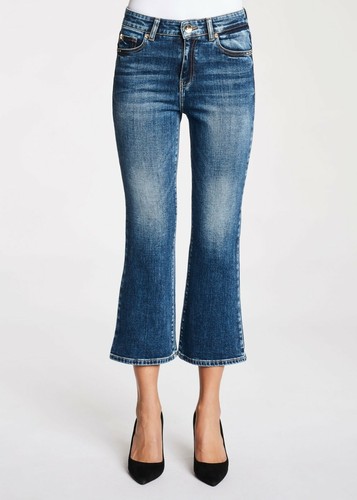 Jeans a vita alta GAUDI' jeans donna trombetta denim autunno inverno 2021/22  | eBay