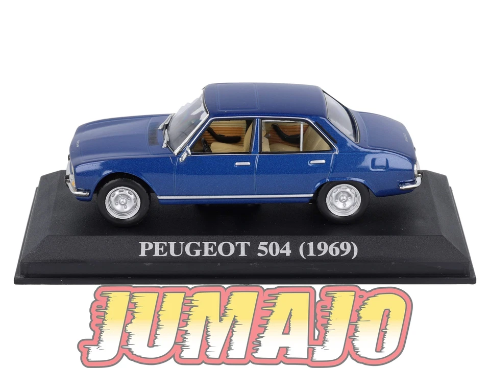 VA11 voiture 1/43 IXO altaya : PEUGEOT 504 1969 - Photo 2/4