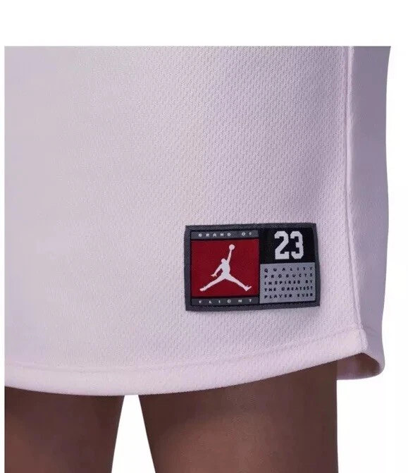 Jordan23 Girls Jersey Dress Black Pink Logo Patch Mesh Sleeveless A-line Cut - Image 3 of 4