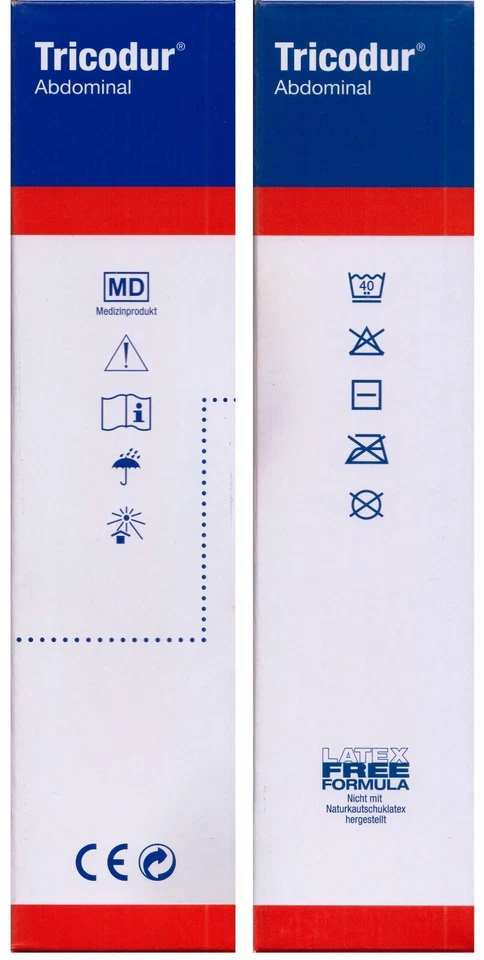 23cm Hoch Abdominal Stütze Bauchgurt Bauchbandage Bauchweg geschloßen 55 bis 195 - Bild 4 von 4