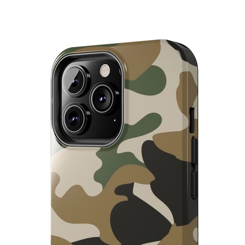 Army Fatigue Tough Phone Case - Military Camo Protective Cover, Rugged iPhone - 第 49/108 張圖片