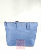 Kate Spade New York Tile Blue Cameron Street Lucie Leather Tote 