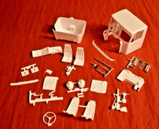 AMT Chevy Bison Cab and Interior Parts 1/25