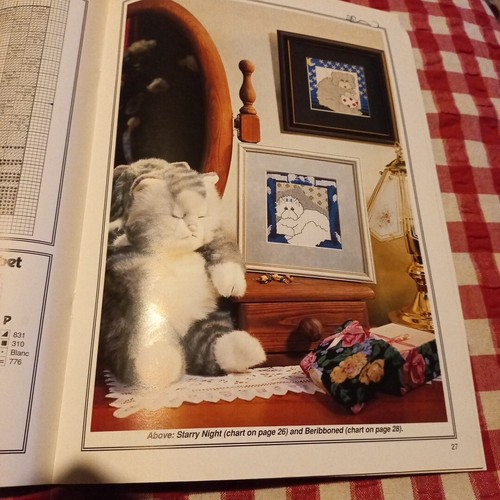 π Jill Oxton's Aust Cross Stitch Special Ed No 2 Patterns 1993, 30 Designs Cats - Picture 11 of 19