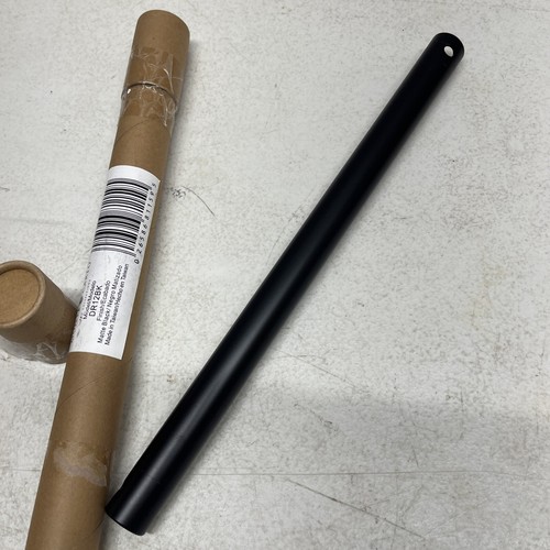 Monte Carlo DR12BK 12-Inch Downrod For Ceiling Fan, matte black Made In Taiwan - Picture 2 of 10