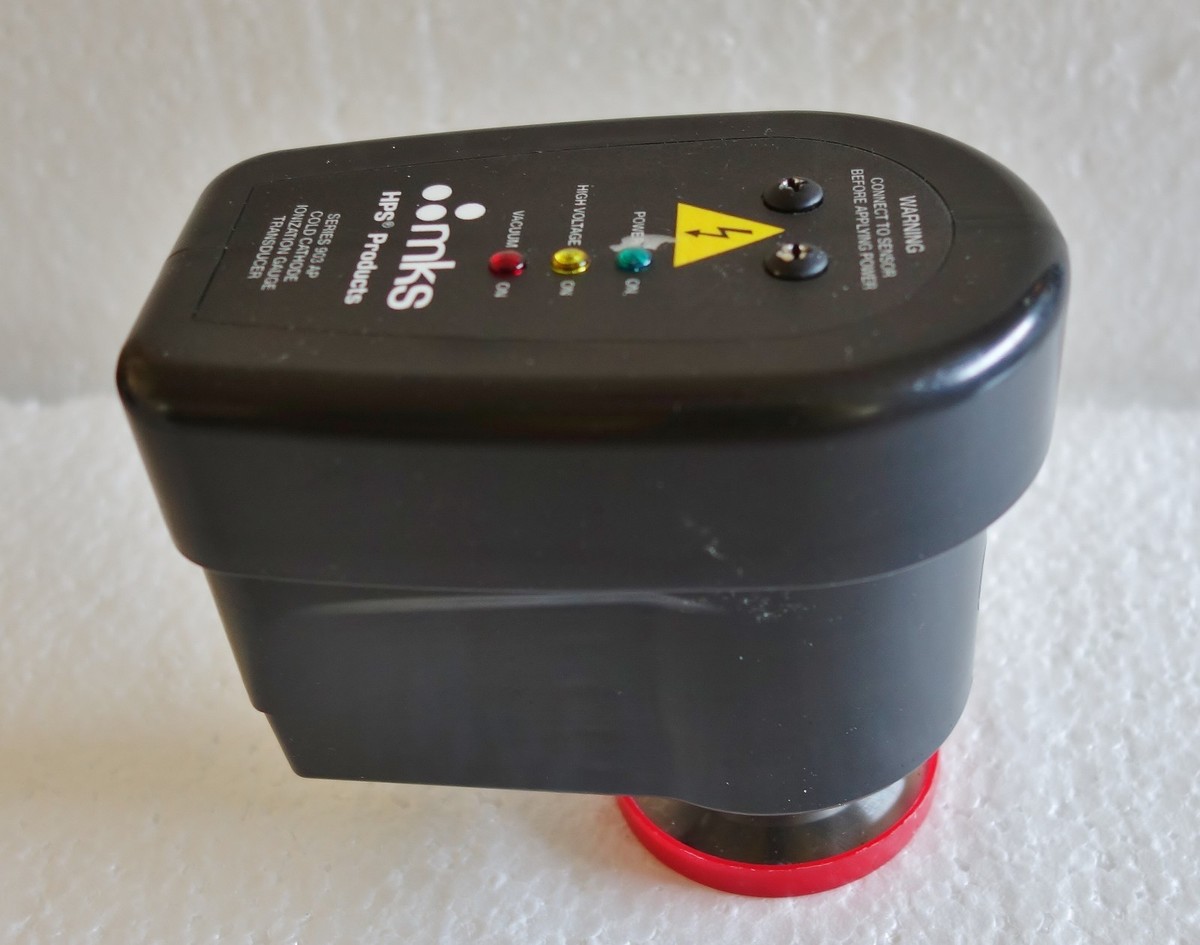 MKS HPS SERIES 903 COLD CATHODE IONIZATION VACUUM GAUGE TRANSDUCER