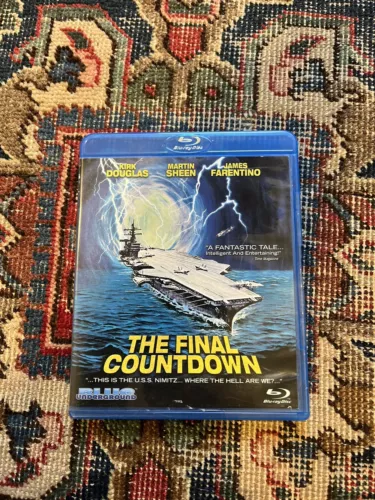 The Final Countdown  (Blu-ray, 1980)  Kirk Douglas FREE SHIPPING