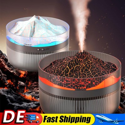 1.5L Volcano Humidifier Essential Oil Diffuser Aromatherapy Diffuser for Bedroom