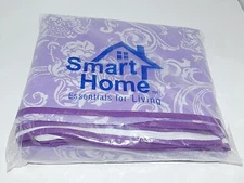 Smart Home Essentials Underbed Storage Bags (set of 2) Purple Scroll Design