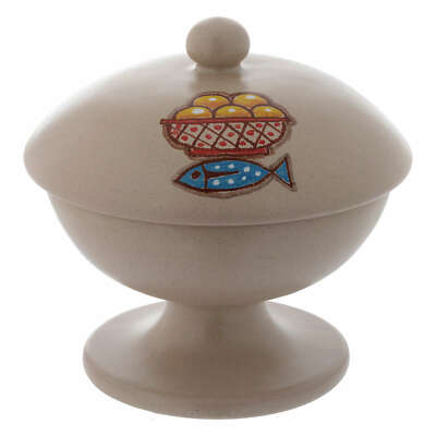 Beige Ceramic Lid Cibar
