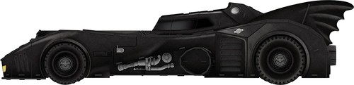 DC Comics Batman 1989 Batmobile 3D Puzzle 136 Pieces 4D Cityscape - Picture 6 of 8