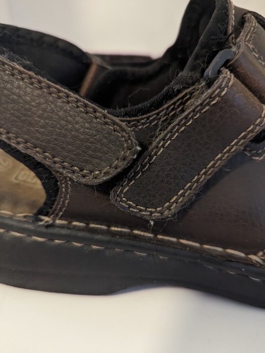 Faded Glory Superior III Men's 12 Brown Leather Adjust Straps Fisherman Sandals - Picture 5 of 12