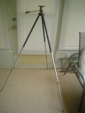 VINTAGE DAVIDSON CO. STAR D PROFESSIONAL ALUMINUM CAMERA TRIPOD MADE LOS ANGELES