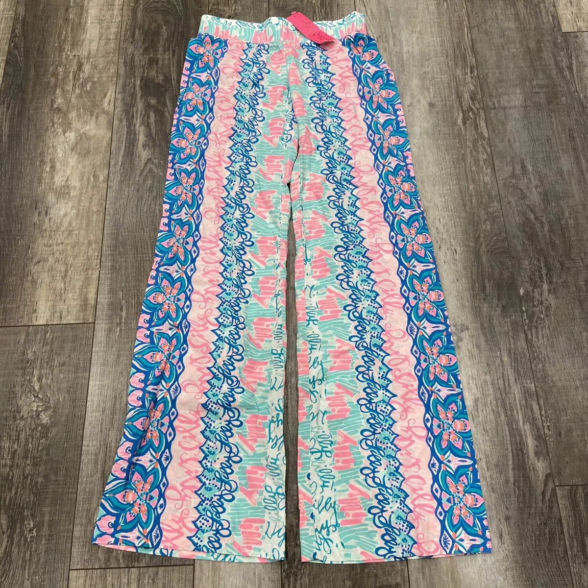 Lilly Pulitzer Bal Harbour Palazzo Pants Size XXS Say My Name Engineered Pant