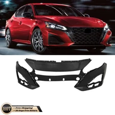 Front Bumper Cover For 2023 2024 Nissan Altima Primed Plastic 62022-9HF0H