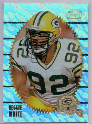 1996 Pinnacle Summit Ground Zero #140, REGGIE WHITE, Green Bay Packers, SP, HOF