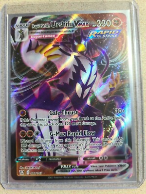 Rapid Strike Urshifu Vmax 088/163 Battle Styles NM Full Art Ultra Rare Pokemon 