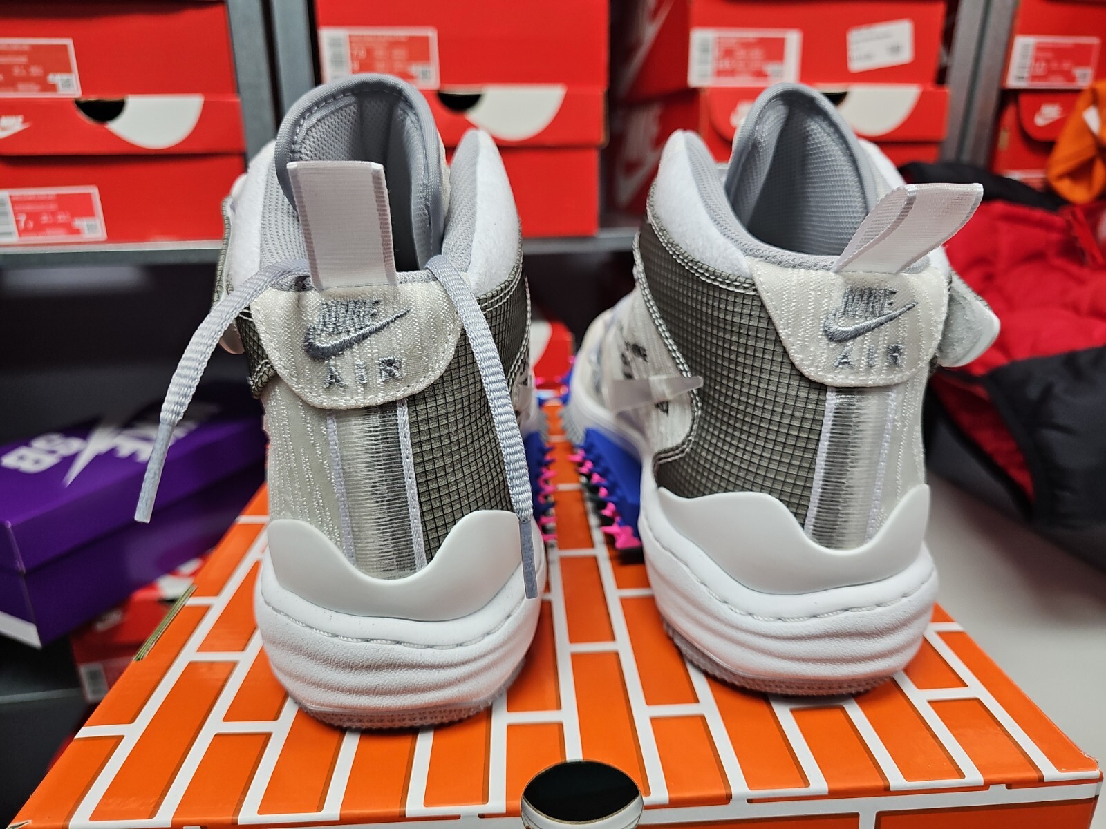 OFF WHITE X NIKE Nike Air Force 1 x bianco sporco ""Bianco CHIARO 2022 taglia 12 nuove in mano