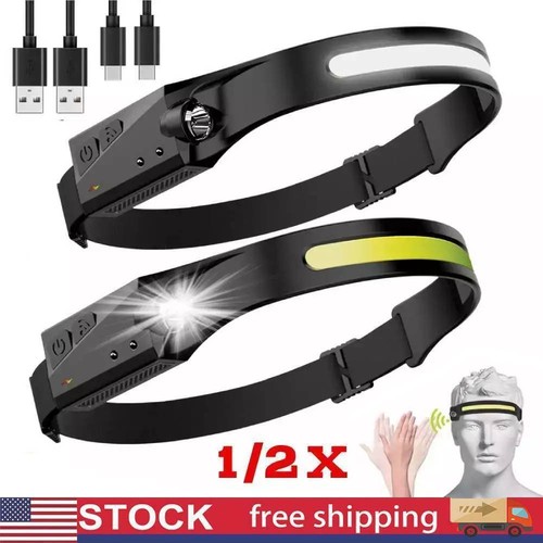 Othemo 230° Head Light Othemo 230° LED Headlamp Rechargeable Headlamp Flashlight - Picture 2 of 11