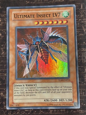 Yu-Gi-Oh! TCG Ultimate Insect LV7 The Lost Millenium TLM-EN010 Holo Old ...