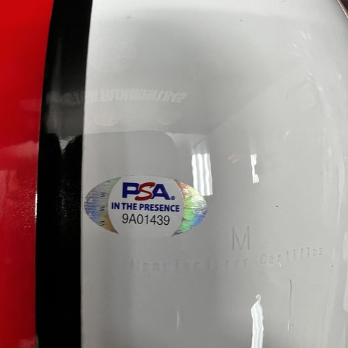 Ray Lewis Baltimore Ravens Autographed Hall Of Fame Replica Signed Helmet PSA - Picture 4 of 5