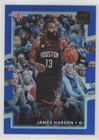 2017 Panini Donruss Basketball Holo Blue Laser James Harden #51