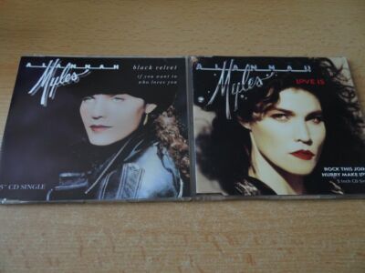 2 Maxi CD Set Alannah Myles: Black velvet + Love is 