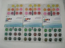 LOEW CORNELL Simply Art Watercolor Cake ,Paint ( 3 Sets )