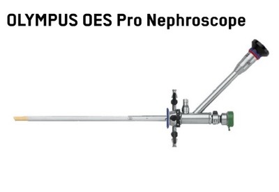 Olympus WA33036A OES PRO Operative 30º Nephroscope, 4.0 mm Channel