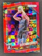2025 Panini WNBA Prizm BRIONNA JONES Red Pandora Prizm /199 #107 Atlanta Dream