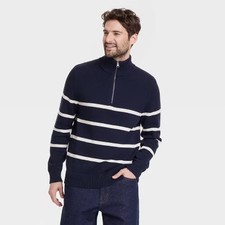 Men's Quarter Zip Sweater - Goodfellow Co