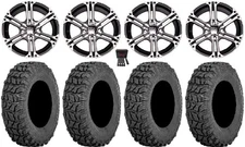 ITP SS212 14" Wheels Machined 28" Coyote Tires Yamaha YXZ1000R