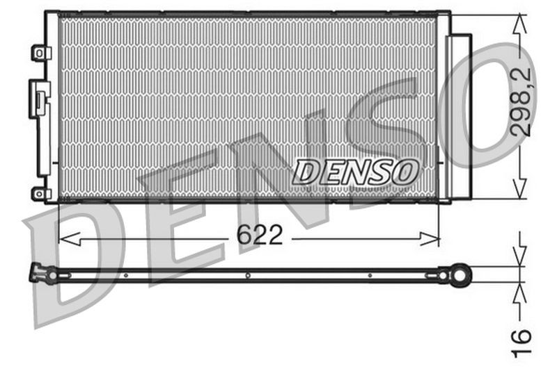 Denso Aircon Condenser DCN09046