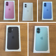 Retail Box Only for Apple iPhone 16 and 16 Plus