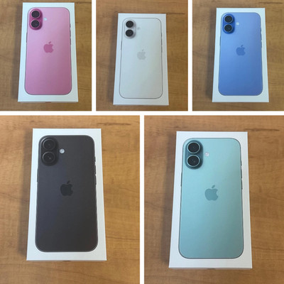 Retail Box Only for Apple iPhone 16 and 16 Plus