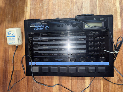 KORG DDD-5 Vintage 80s Dynamic Digital Programmable Drum Machine 