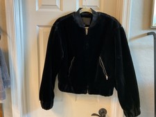 Plush faux fur bomber jacket by BlankNYC