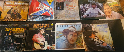 Pick & Choose Your Vinyl LP Records (Country, Classic Rock)