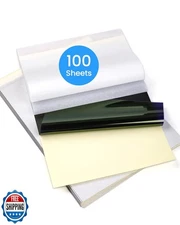 Phomemo Tattoo Transfer Paper - 100 Sheets A4 Size, Thermal Stenc
